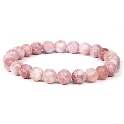 Fashion Solid Color Natural Stone Beaded Bracelets