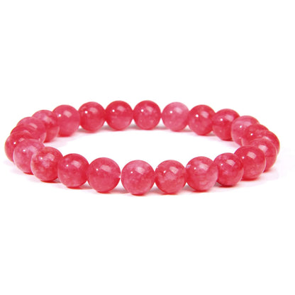 Fashion Solid Color Natural Stone Beaded Bracelets