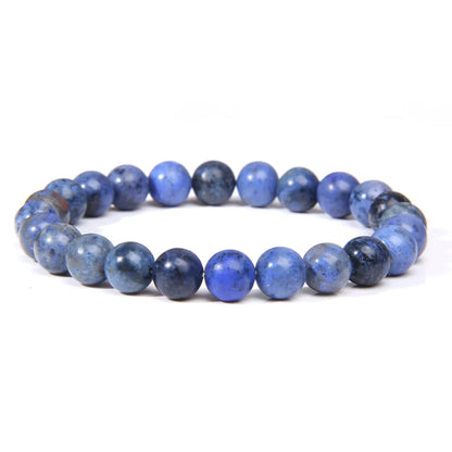 Fashion Solid Color Natural Stone Beaded Bracelets