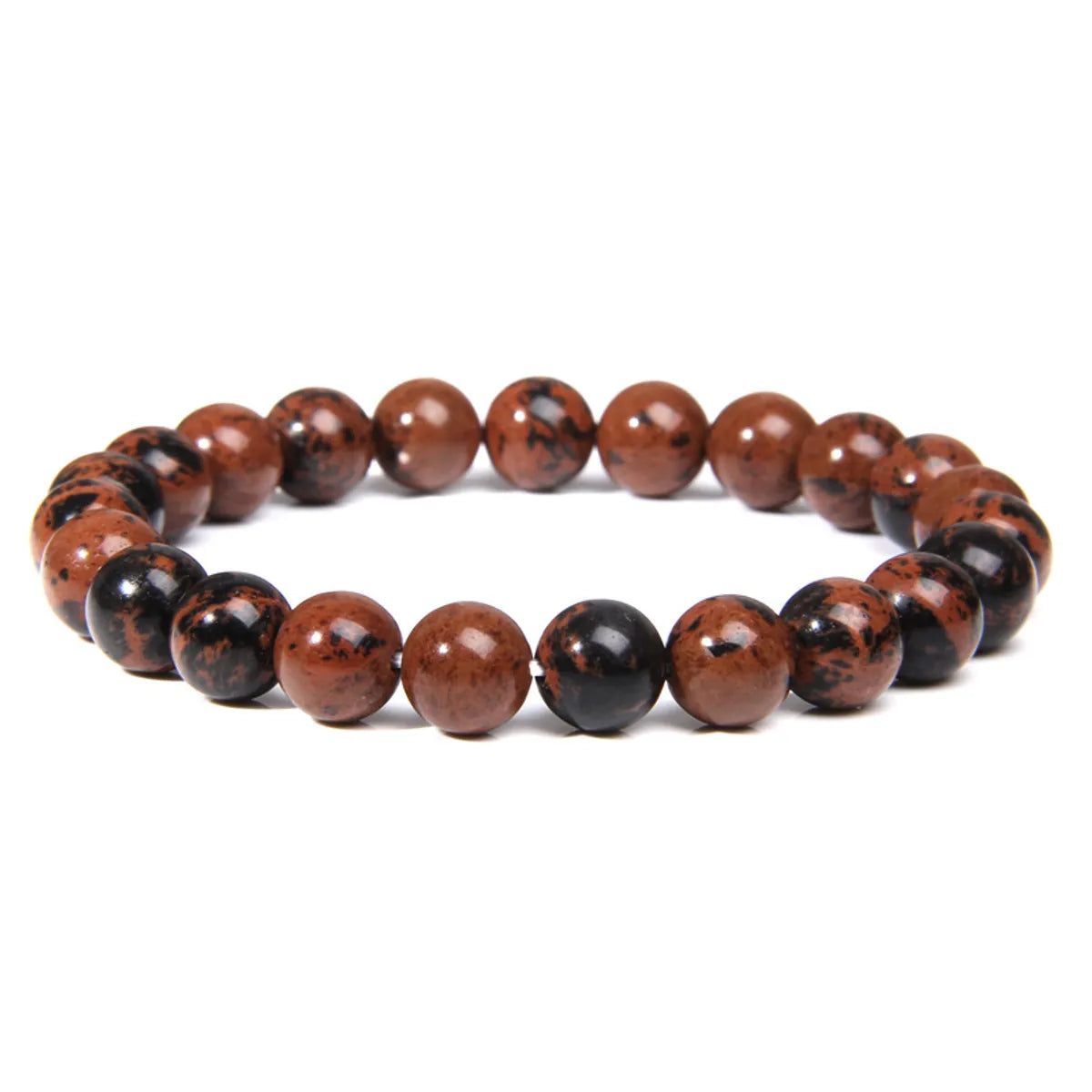 Fashion Solid Color Natural Stone Beaded Bracelets