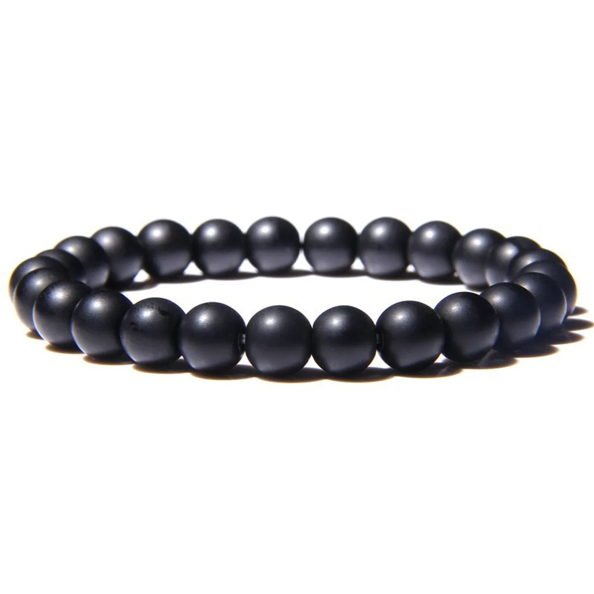 Fashion Solid Color Natural Stone Beaded Bracelets