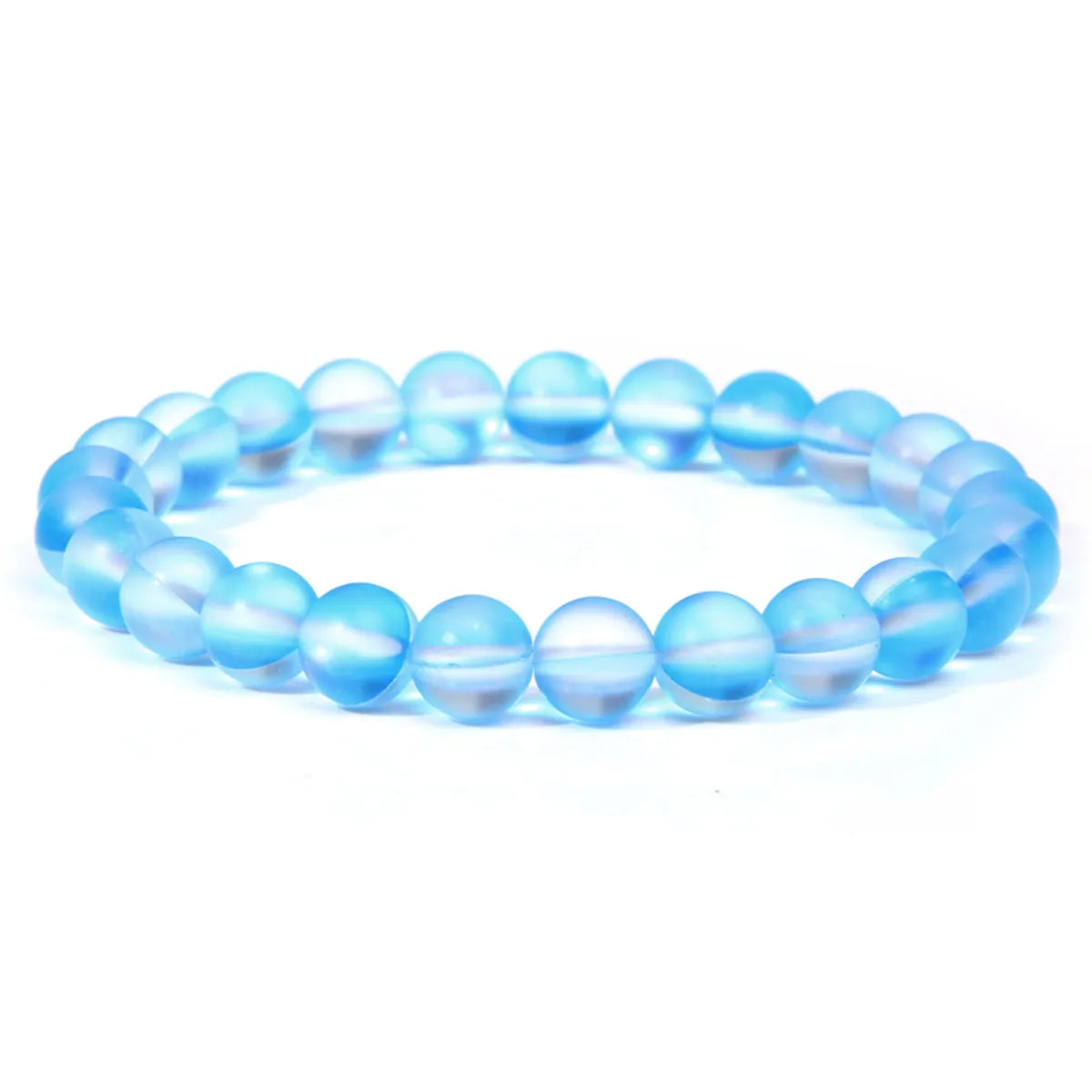 Fashion Solid Color Natural Stone Beaded Bracelets