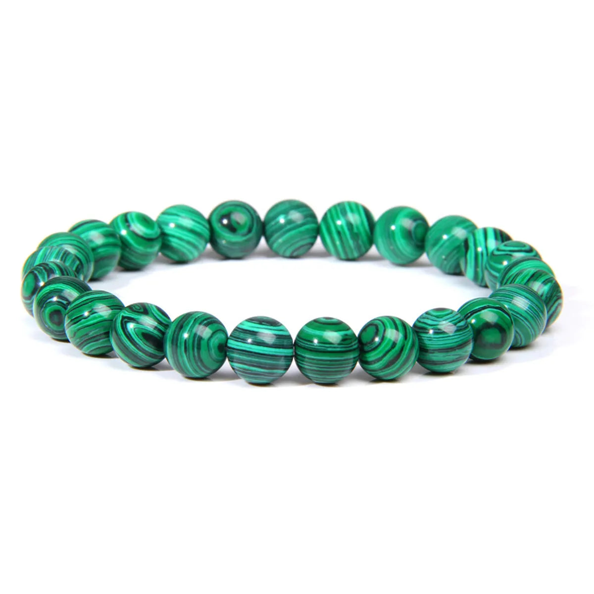 Fashion Solid Color Natural Stone Beaded Bracelets