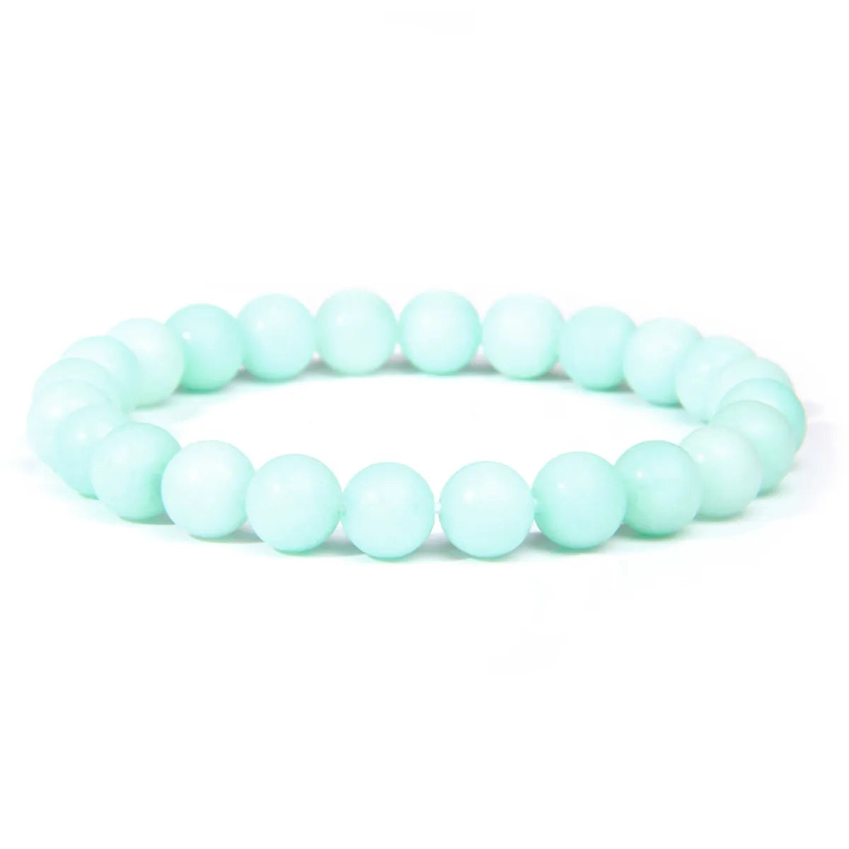 Fashion Solid Color Natural Stone Beaded Bracelets