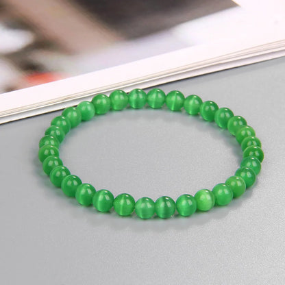 Fashion Solid Color Natural Stone Beaded Bracelets