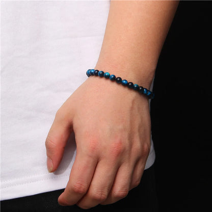 Fashion Solid Color Natural Stone Beaded Bracelets