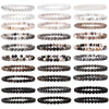 Fashion Solid Color Natural Stone Beaded Bracelets