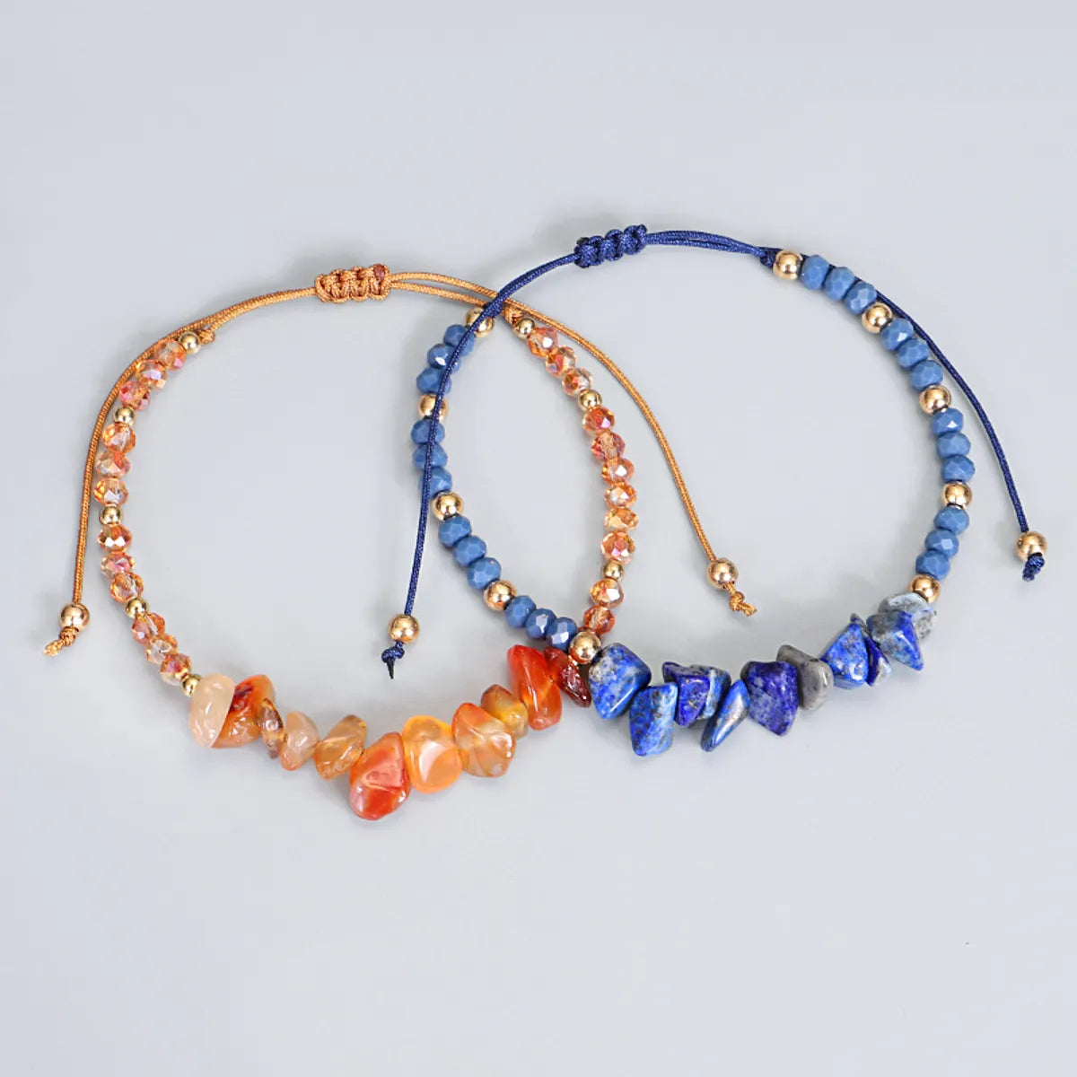 Fashion Solid Color Natural Stone Beaded Bracelets