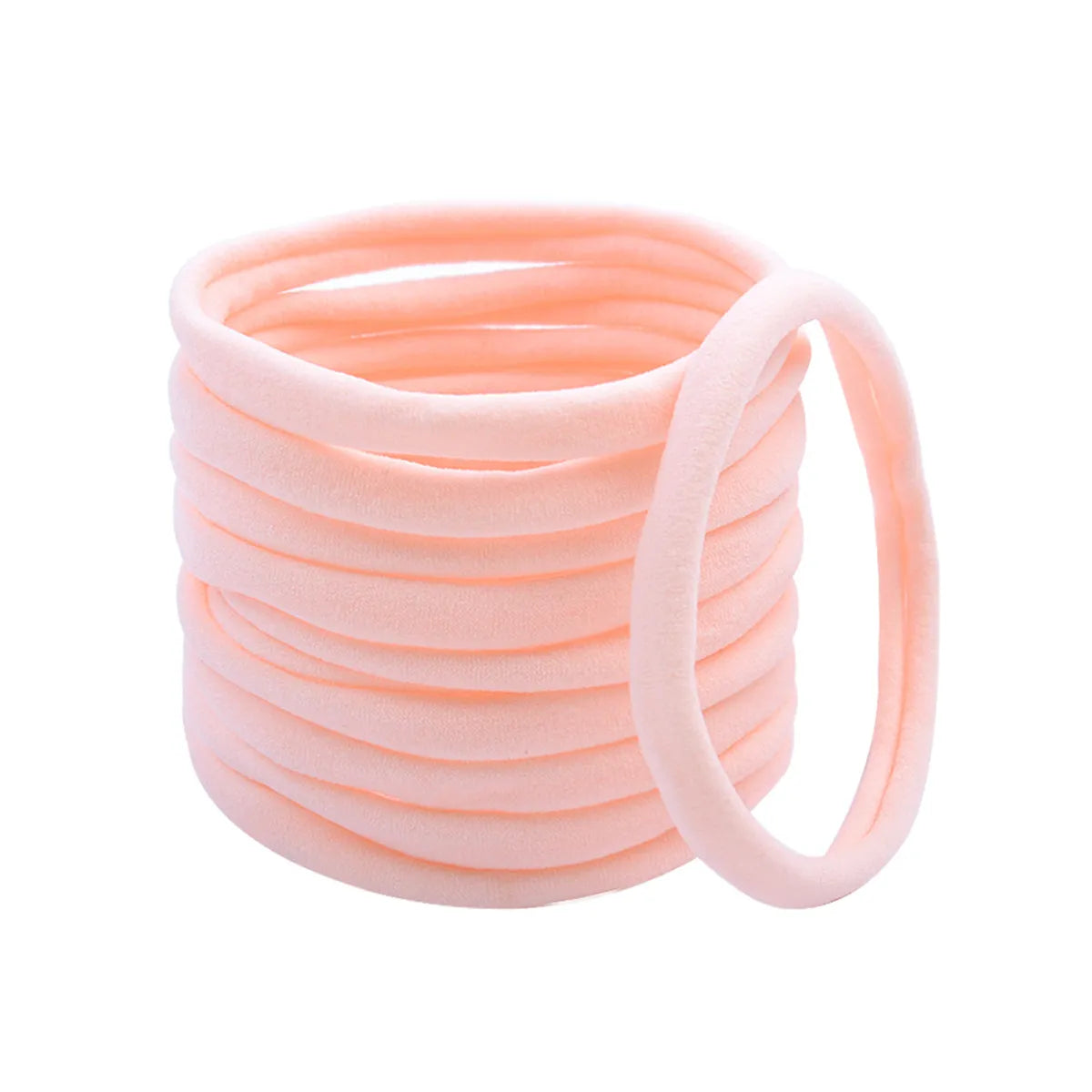 Fashion Solid Color Nylon Hair Tie 1 Piece