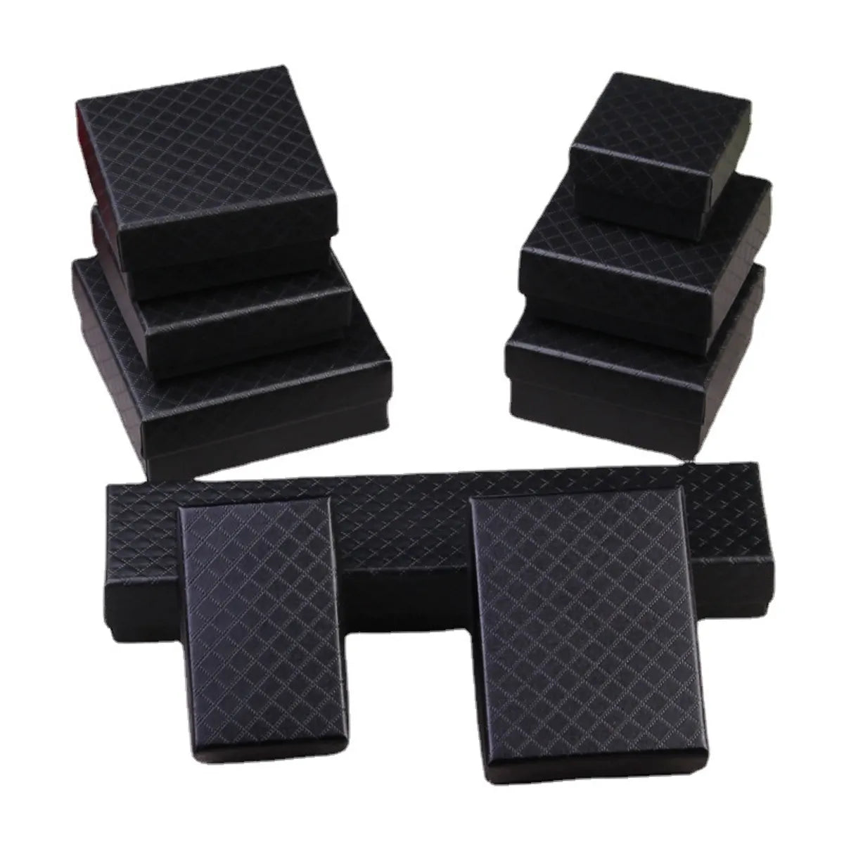 Fashion Solid Color Paper Jewelry Boxes 1 Piece