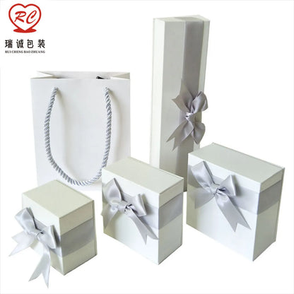 Fashion Solid Color Paper Jewelry Boxes