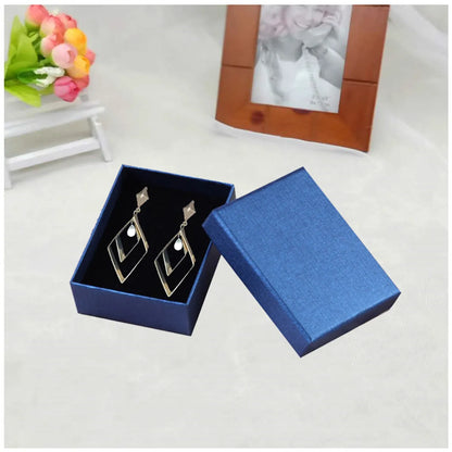 Fashion Solid Color Paper Jewelry Boxes