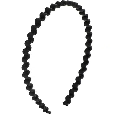 Fashion Solid Color Plastic Hair Band