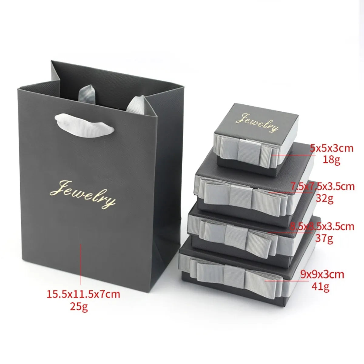 Fashion Solid Color Plastic Valentine'S Day Jewelry Boxes