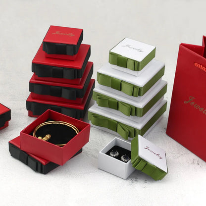 Fashion Solid Color Plastic Valentine'S Day Jewelry Boxes