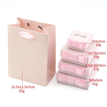 Fashion Solid Color Plastic Valentine'S Day Jewelry Boxes