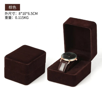 Fashion Solid Color Plastic Jewelry Boxes 1 Piece