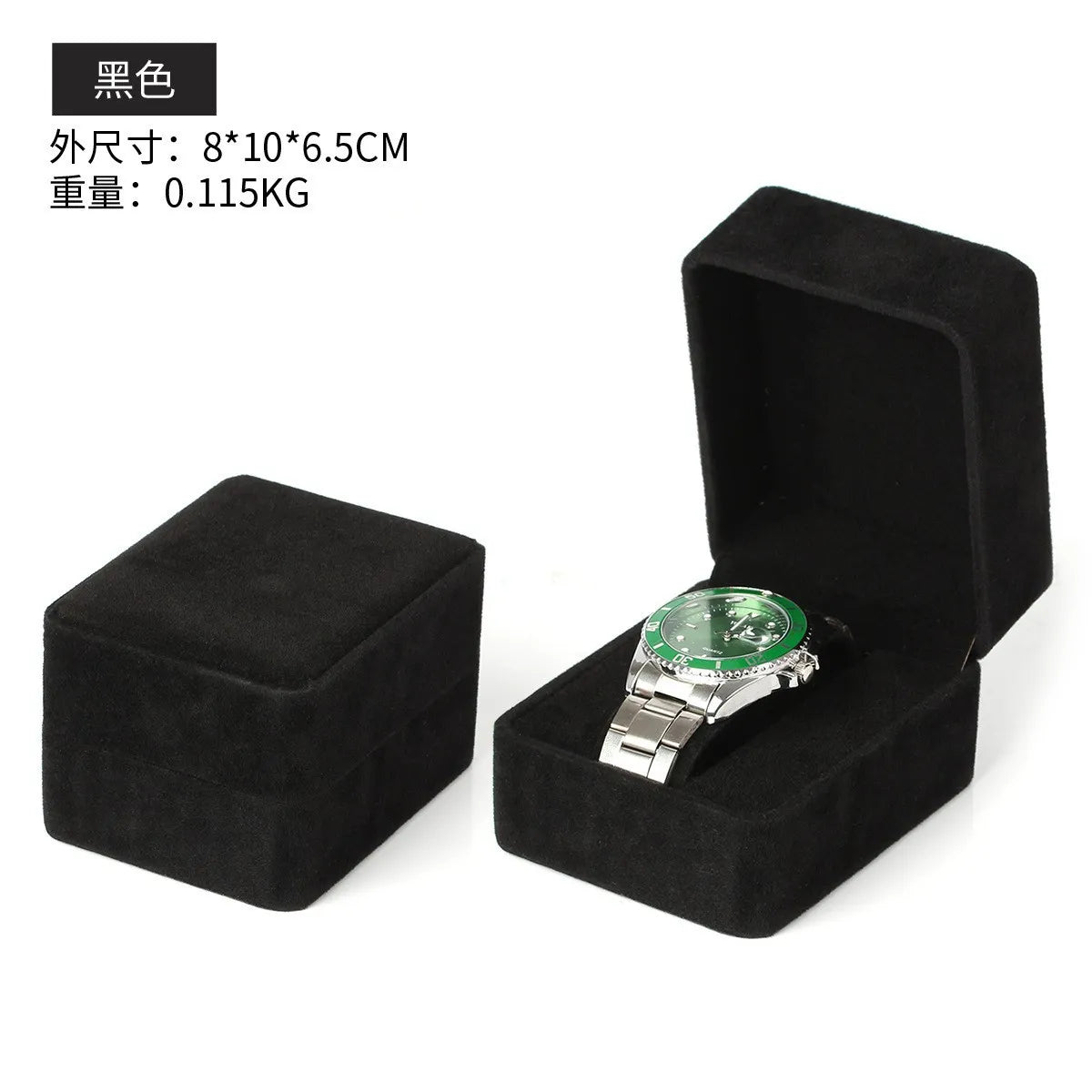 Fashion Solid Color Plastic Jewelry Boxes 1 Piece