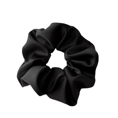 Women'S Fashion Solid Color Satin Hair Tie