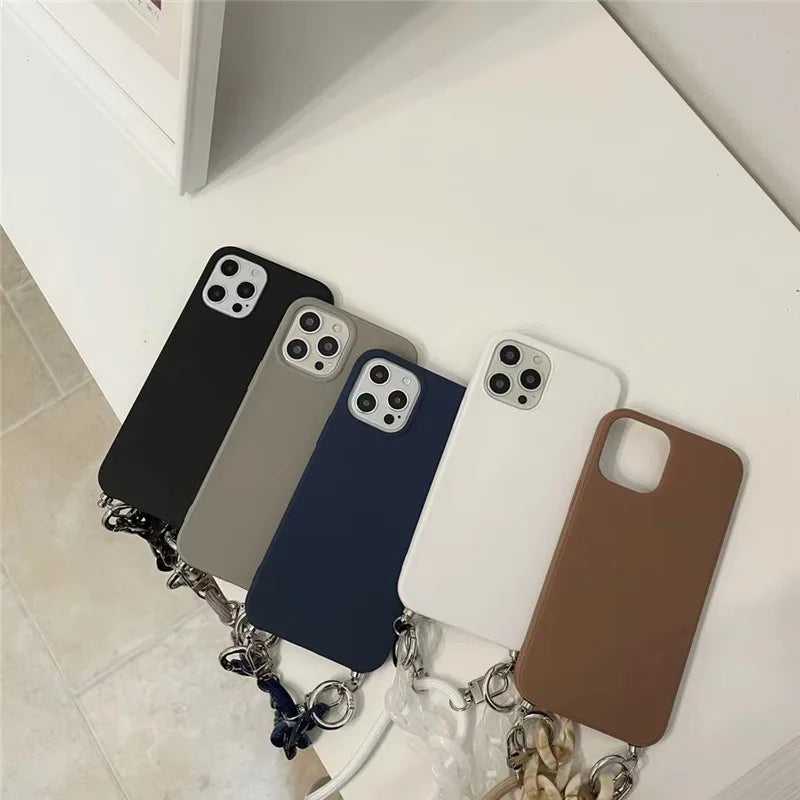 Fashion Solid Color Tpu   Phone Cases