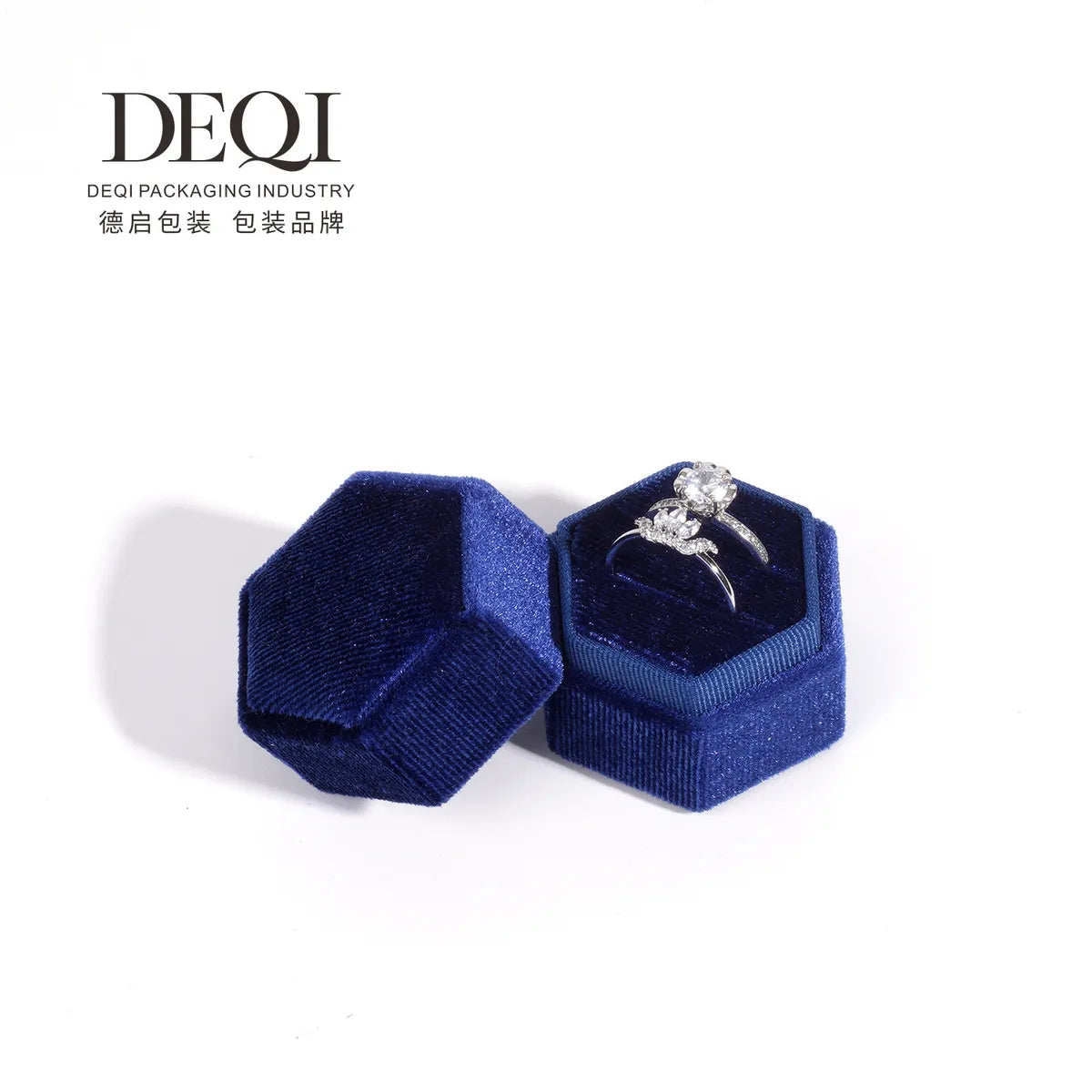 Fashion Solid Color Velvet Jewelry Boxes