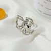 Fashion Spider Alloy Plating Halloween Women'S Open Ring