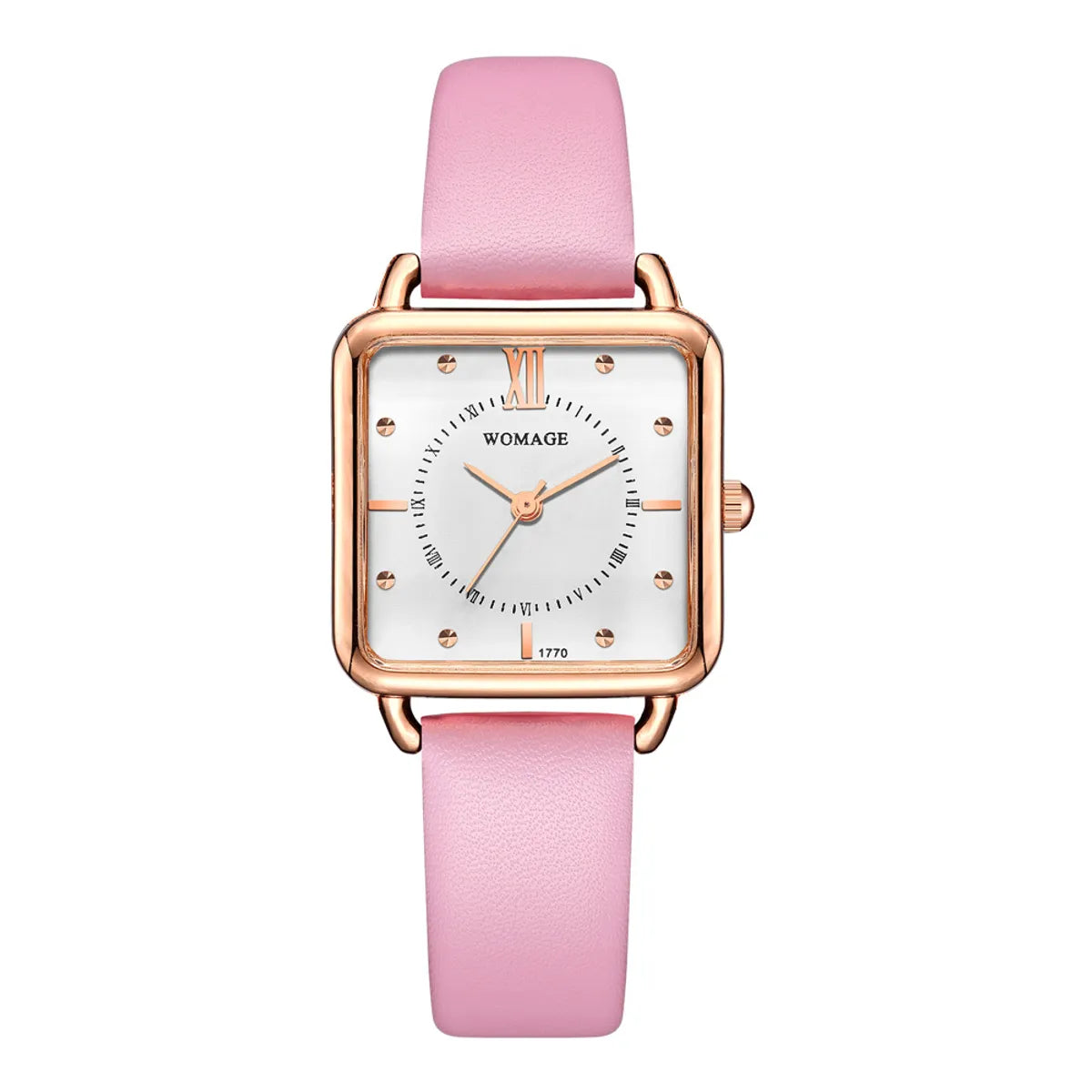 Fashion Square Dial Casual Belt Watch