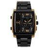 Fashion Square Single Folding Buckle Electronic Men'S Watches