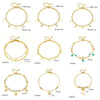 Fashion Stacking Style Stainless Steel Ladies Anklet With Love White Shell Tree Of Life Butterfly And Heart Shape Pendant