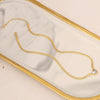Fashion Stainless Steel And Titanium Steel Heart Shape Necklace With Electroplating For Women