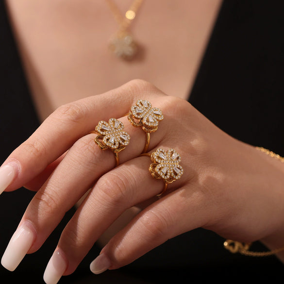 Fashion 316L Stainless Steel And 316L Stainless Steel Jewelry Set With Chain Pattern For Women Electroplated