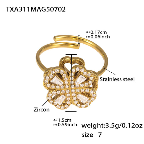 Fashion 316L Stainless Steel And 316L Stainless Steel Jewelry Set With Chain Pattern For Women Electroplated