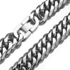 Fashion Stainless Steel And Titanium Steel Necklace And Bracelet With Geometric Pattern And Polish Finish For Unisex