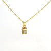 Fashion Stainless Steel And Titanium Steel Necklace With Diamond And Letter Pattern For Unisex