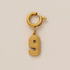 Fashion Stainless Steel And Titanium Steel Pendant Necklace With Letters Numbers Text Pattern Vacuum Electroplated