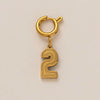 Fashion Stainless Steel And Titanium Steel Pendant Necklace With Letters Numbers Text Pattern Vacuum Electroplated