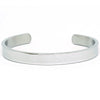 Fashion Stainless Steel C Shaped Open Bracelet For Men With Smooth Finish And Vacuum Plated Craftsmanship