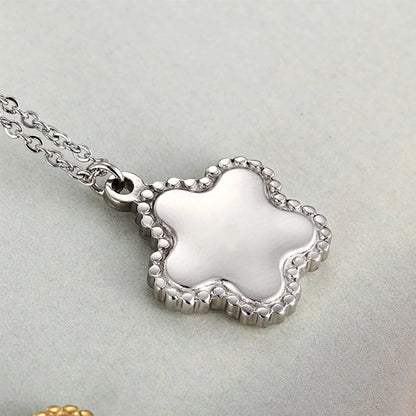 Fashion Stainless Steel Clavicle Chain Korean Temperament Small Starfish Necklace