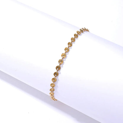 Simple Style Geometric 201 Stainless Steel 18K Gold Plated