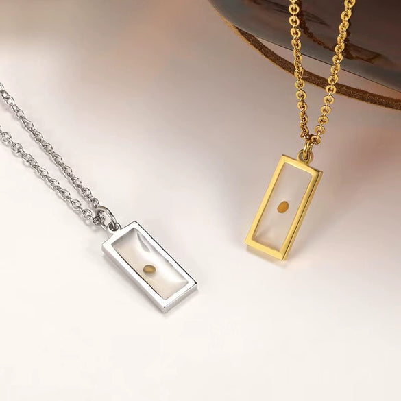 Fashion Stainless Steel Heartshaped Ing Flower Seeds Pendant Necklace With O Chain And Electroplating