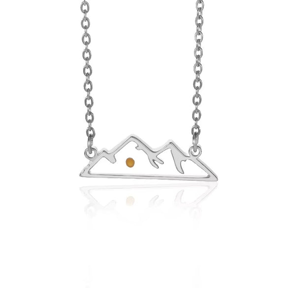 Fashion Stainless Steel Heartshaped Ing Flower Seeds Pendant Necklace With O Chain And Electroplating