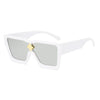 Fashion Star Leopard Pc Resin Square Star Full Frame Women'S Sunglasses