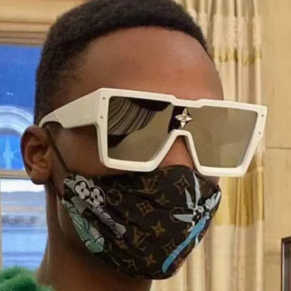 Fashion Star Leopard Pc Resin Square Star Full Frame Women'S Sunglasses