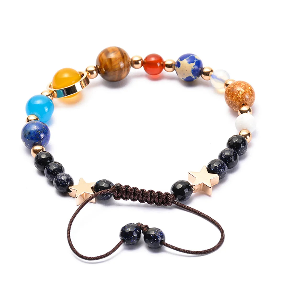 Fashion Star Natural Stone Handmade Bracelets 1 Piece