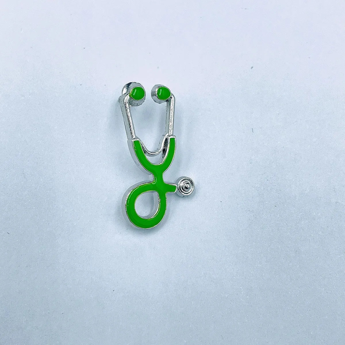 Fashion Stethoscope Alloy Enamel Unisex Brooches