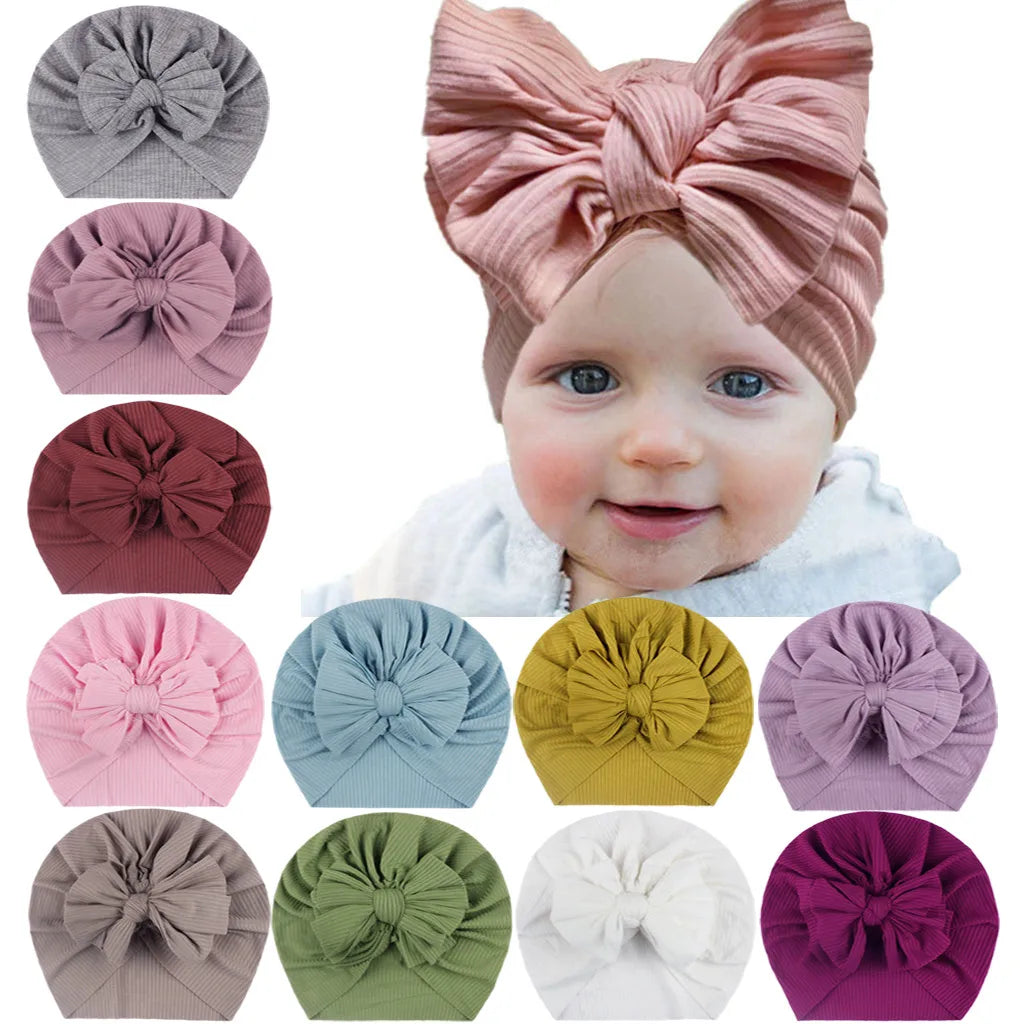 Fashion Stripe Bow Knot Baby Clothes