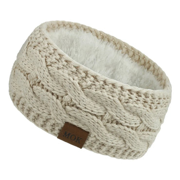 Fashion Stripe Knit Patchwork Hair Band