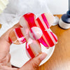 Fashion Stripe Plastic Handmade Hair Claws 1 Piece