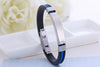 Fashion Stripe Stainless Steel Bangle 1 Piece