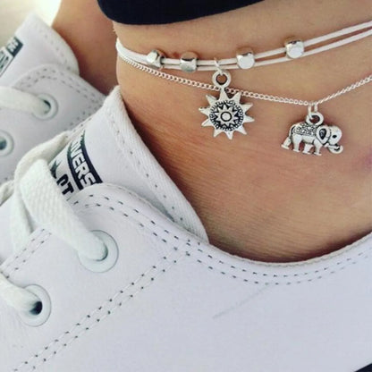 Fashion Animal Alloy Plating No Inlaid Women'S Anklet